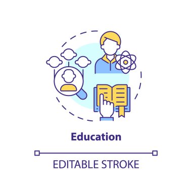 Aile araştırmaları mavi çember bilgi şablonunu kaydeder. Veri görselleştirmesi 5 adımda. Düzenlenebilir zaman çizelgesi. Satır simgeleriyle çalışma akışı düzeni. Kullanılan Lato Kalın, Düzenli yazı tipleri
