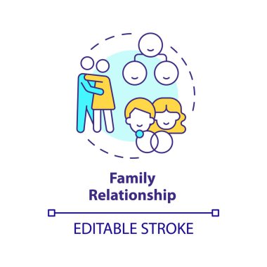 Kalıtsal hastalıklar döngüsel bilgi şablonu. Genetik bozukluklar. Veri görselleştirmesi 5 adımda. Düzenlenebilir zaman çizelgesi. Satır simgeleriyle çalışma akışı düzeni. Kullanılan Myriad Pro-Normal yazı tipi