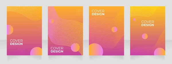 Kreative Designlösungen Leeren Broschüren Layout Design Vertikale Plakatvorlage Mit Leerem — Stockvektor