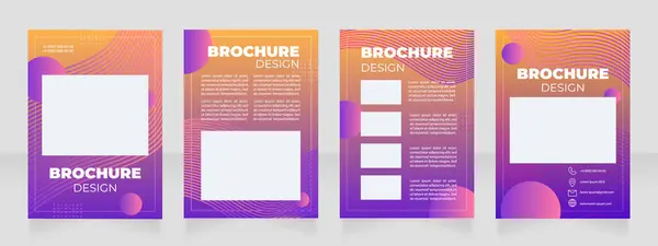 Illustrator Cursus Blanco Brochure Layout Ontwerp Schilderlessen Verticale Poster Template — Stockvector