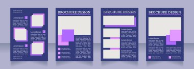 Lider becerileri geliştirme stratejisi boş broşür tasarımı. Metin için boş kopya alanı olan dikey poster şablonu. Önceden hazırlanmış şirket raporları koleksiyonu. Düzenlenebilir el ilanı sayfaları