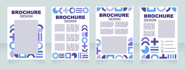 Varumärke Kurs Tom Broschyr Layout Design Skapa Affärsidentitet Vertikal Affischmall — Stock vektor
