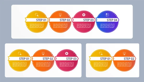 Projektanalyse Infografik Diagramm Design Vorlage Gesetzt Editierbares Infochart Mit Symbolen — Stockvektor