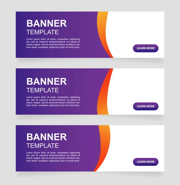 Medizinische Online Konferenz Web Banner Design Vorlage Vektor Flyer Mit — Stockvektor