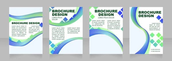 Museum Gids Blanco Brochure Lay Out Ontwerp Informatie Speciale Evenementen — Stockvector