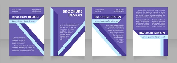 Gezonde Lifestyle Promotie Blanco Brochure Lay Out Ontwerp Verticale Poster — Stockvector
