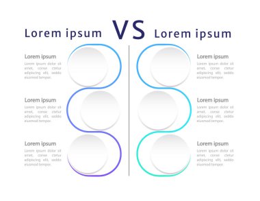 Neumorfik çemberlere karşı bilgi grafiği tasarım şablonu. Dış hatları olan soyut bilgi şeması. Beş adımlı eğitici grafikler. Görsel veri sunumu. Kullanılan Myriad Pro yazıtipi