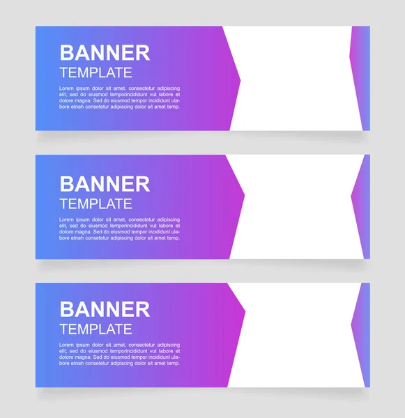 Soziale Arbeit Online Klasse Web Banner Design Vorlage Vektor Flyer — Stockvektor