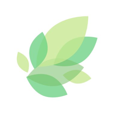 Broşür element tasarımı bırakır. Botanik şekiller. Doğal ürün için modern etiket. Yeşil otlar. Vektör çizimi. Poster dekorasyonu için düzenlenebilir şekiller. Yaratıcı ve kişiselleştirilebilir semboller