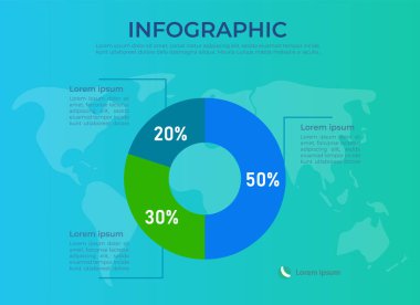 Global environmental and population problem circle infographic design template. Overpopulation and consumption. Editable pie chart with percentages. Visual data presentation. Montserrat font used