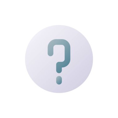 SSS pikseli mükemmel düz gradyan iki renkli ui simgesi. Bilinen sorulara cevaplar. Destek çevrimiçi. Basit bir piktogram. Arayüz, mobil uygulama için UX tasarımı. Vektör izole edilmiş RGB illüstrasyonu