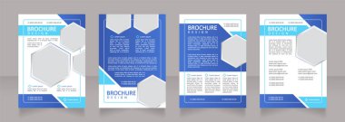 Elektrik dağıtımı, boş broşür tasarımı. Metin için kopyalama alanı ile şablon ayarlandı. Önceden hazırlanmış şirket raporları koleksiyonu. Düzenlenebilir 4 sayfa. Calibri ve Arial yazı tipleri kullanıldı