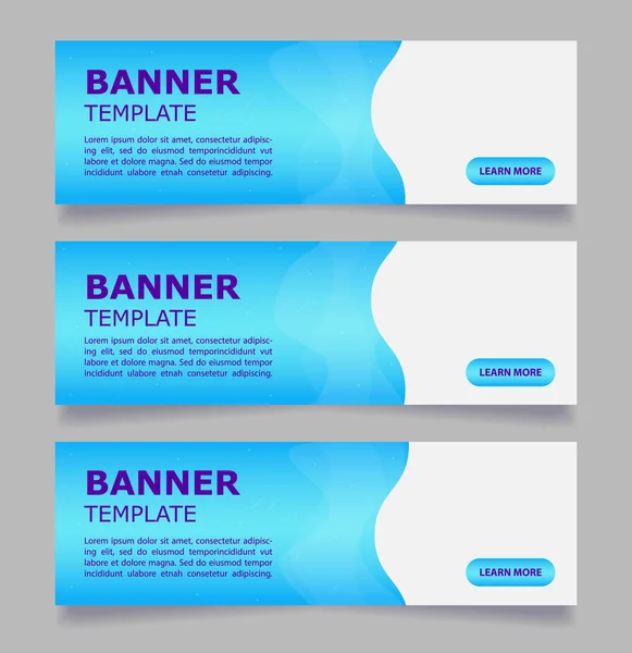 Retail Expansion Manager Web Banner Design Vorlage Vektor Flyer Mit — Stockvektor