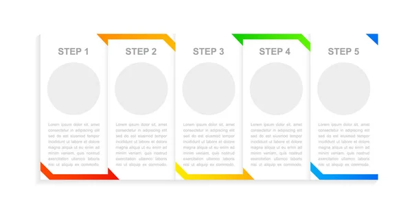 Geschäftskooperation Infografik Diagramm Design Vorlage Abstraktes Infochart Mit Editierbarer Kontur — Stockvektor