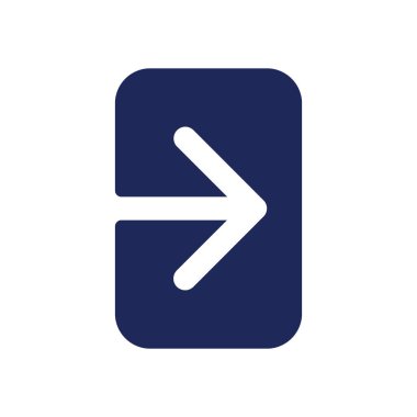 Çıkış siyah glyph ui simgesi. Seansı bitir. İşi bırak. Haberci güvenliği. Kullanıcı arayüzü tasarımı. Beyaz uzayda siluet sembolü. Ağ ve cep telefonu için sağlam bir resim. İzole vektör illüstrasyonu