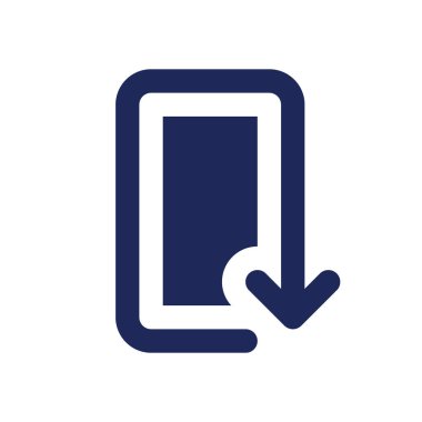 Siyah glyph ui simgesine cevap ver. Multimedya oynatıcı. Müzik tekrar ediyor. Sosyal medya. Kullanıcı arayüzü tasarımı. Beyaz uzayda siluet sembolü. Ağ ve cep telefonu için sağlam bir resim. İzole vektör illüstrasyonu