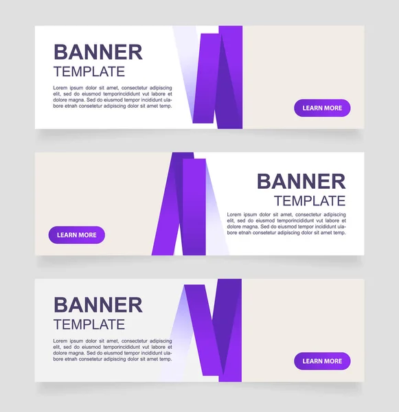 Modegeschäft Einzelhandel Web Banner Design Vorlage Vektor Flyer Mit Textfläche — Stockvektor