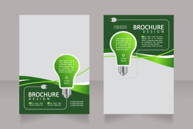 Güç tüketiminin icadı boş broşür tasarımını azaltıyor. Metin için kopyalama alanı ile şablon ayarlandı. Önceden hazırlanmış şirket raporları koleksiyonu. Düzenlenebilir 2 sayfa. Calibri ve Arial yazı tipleri kullanıldı