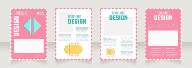 Kuaför servisi boş broşür tasarımı. Metin için kopyalama alanı ile şablon ayarlandı. Önceden hazırlanmış şirket raporları koleksiyonu. Düzenlenebilir 4 sayfa. Teco Light, Semibold, Arial Normal yazı tipleri kullanılır