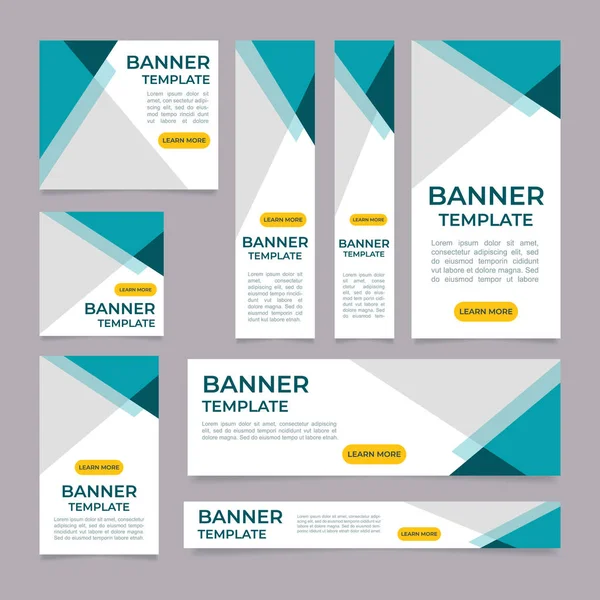 Employee Training Programs Web Banner Design Template Vector Flyer Text — Vector de stock