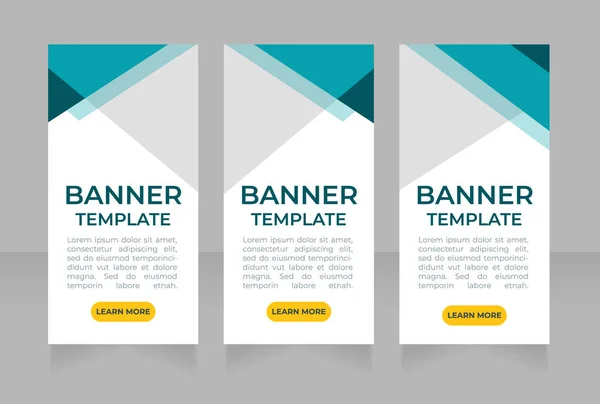 Leadership Training Program Web Banner Design Template Vector Flyer Text — стоковый вектор
