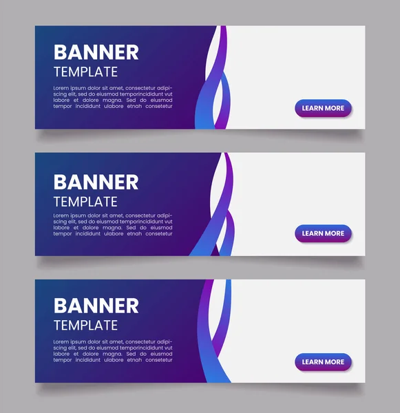 Webinars Planning Service Web Banner Design Template Vector Flyer Text — ストックベクタ