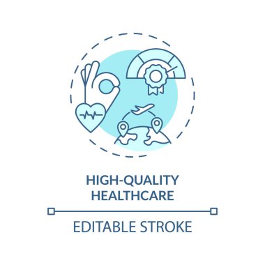 2D düzenlenebilir yüksek kaliteli sağlık ikonu, basit izole edilmiş tek renkli vektör, tıbbi turizm ince çizgi çizimi.