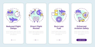 Hava trafik kontrolü mobil uygulama ekranında avantajlı. Doğrusal kavramlarla düzenlenebilir grafik yönergelerini dört adımda gözden geçir. UI, UX, GUI. Montserrat Yarı Kalın, Düzenli yazı tipleri
