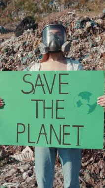 Gezegenlerin korunması için yapılan bireysel protestolara dikkat edilmesi gereken acil çevresel sorunların vurgulanması