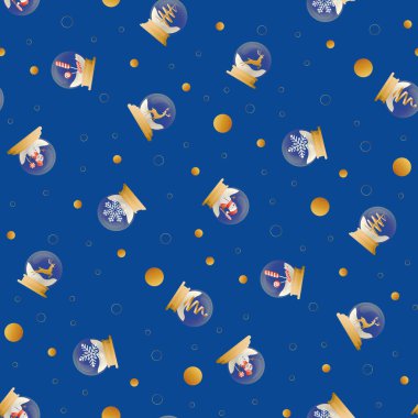 Noel Kusursuz Düzen. Noel ve Yeni Yıl Tatili Tekrarlanabilir Düzen. Duvar kağıdı, hediye paketi kağıdı, kart ya da bayrak şablonu ya da kumaş tekstil baskıları için dekoratif elementler dokusu.