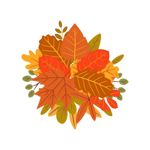 紅葉の秋のイラスト シャツ 昇華印刷のための秋の印刷物の設計 コージーな秋のロゴ 白い背景に隔離された在庫 ストック画像