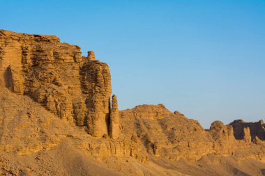 Dünyanın sınırı, Riyad 'daki dağlar, Suudi Arabistan