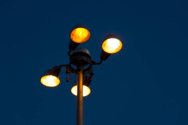 Suudi Arabistan 'da güzel bir sokak lambası