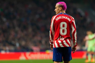 Madrid, Spain- February 4, 2023: League match between Atletico de Madrid and Getafe played in Madrid.