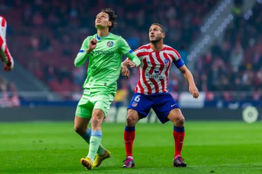 Madrid, Spain- February 4, 2023: League match between Atletico de Madrid and Getafe played in Madrid.