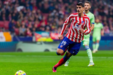 Madrid, Spain- February 4, 2023: League match between Atletico de Madrid and Getafe played in Madrid.