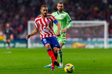 Madrid, Spain- February 4, 2023: League match between Atletico de Madrid and Getafe played in Madrid.