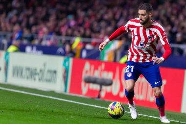 Madrid, Spain- February 4, 2023: League match between Atletico de Madrid and Getafe played in Madrid.
