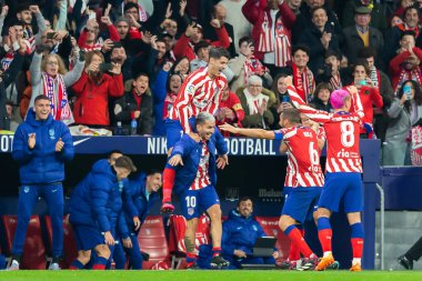 Madrid, Spain- February 4, 2023: League match between Atletico de Madrid and Getafe played in Madrid.