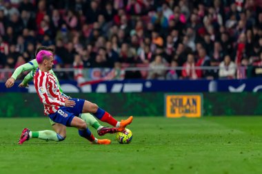 Madrid, Spain- February 4, 2023: League match between Atletico de Madrid and Getafe played in Madrid.