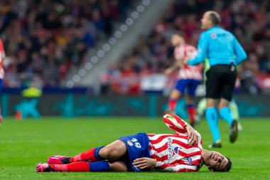 Madrid, Spain- February 4, 2023: League match between Atletico de Madrid and Getafe played in Madrid.