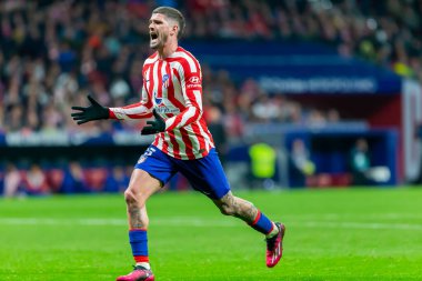 Madrid, Spain- February 4, 2023: League match between Atletico de Madrid and Getafe played in Madrid.