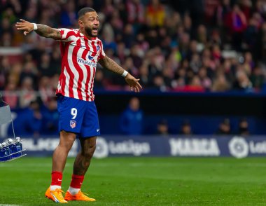 Madrid, Spain- February 4, 2023: League match between Atletico de Madrid and Getafe played in Madrid.