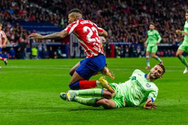 Madrid, Spain- February 4, 2023: League match between Atletico de Madrid and Getafe played in Madrid.