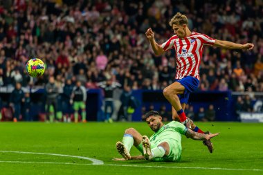 Madrid, Spain- February 4, 2023: League match between Atletico de Madrid and Getafe played in Madrid.