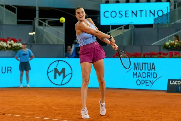 Madrid Spain April 2023 Tennis Match Camila Osorio Aryna Sabalenka — Stock Photo, Image