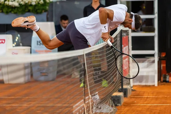 Madrid Spain May 2023 Carlos Alcaraz Grigor Dimitrov 테니스 테니스 — 스톡 사진