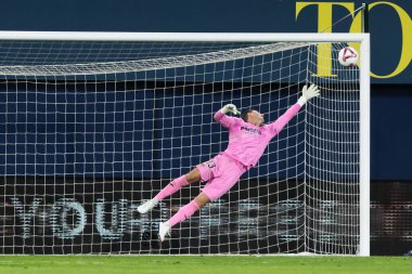 Villarreal, İspanya - 19 Ağustos 2024: Villareal ve Atletico de Madrid arasındaki lig maçı Villareal 'de oynandı. Atletico de Madrid oyuncuları. Lig 24 / 25. Futbolcular.