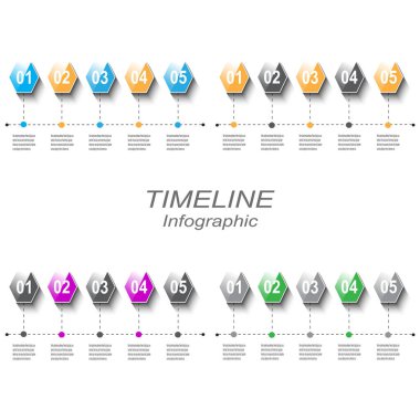 Verilerinizi göstermek için zaman çizelgesi oluşturun. Bilgi, sıralama ve istatistikleri görüntüleme fikri.