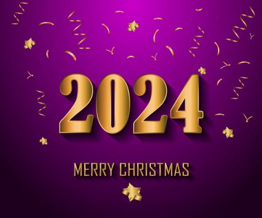 Mevsimlik davetiyeleriniz, festival afişleriniz, tebrik kartlarınız için 2024 Mutlu Noeller..